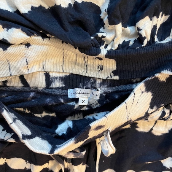 Young Fabulous & Broke tracksuit size XS top, S bottom, tie-die. - Picture 6 of 7